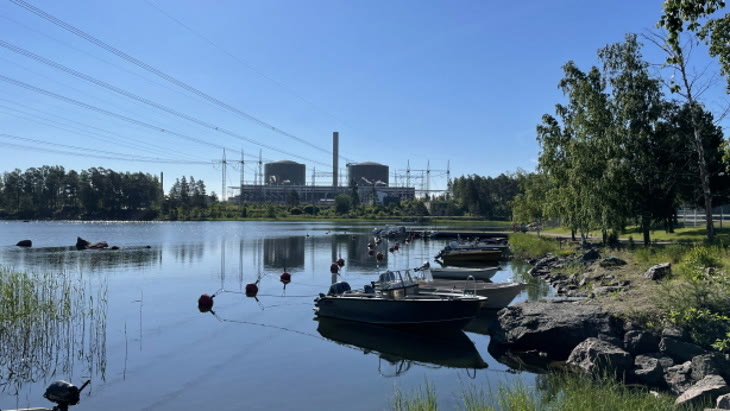 Fortum's Loviisa nuclear power plant on Finland's southern coast