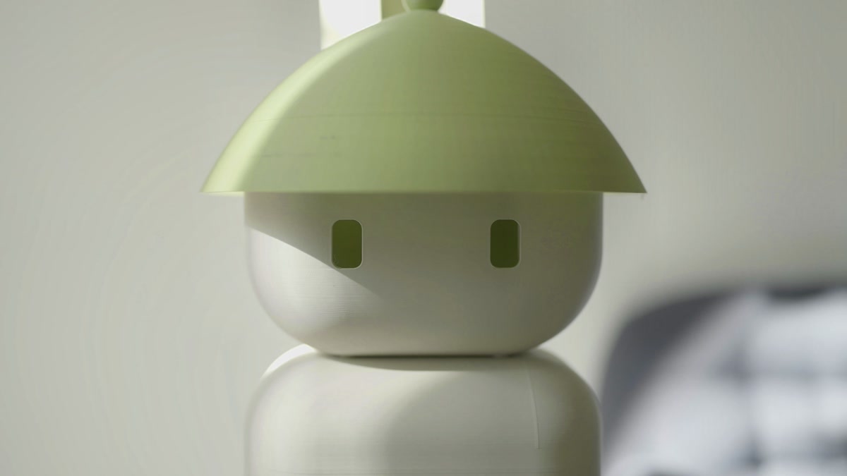 Flourish 1 home robot standing in a bright kitchen