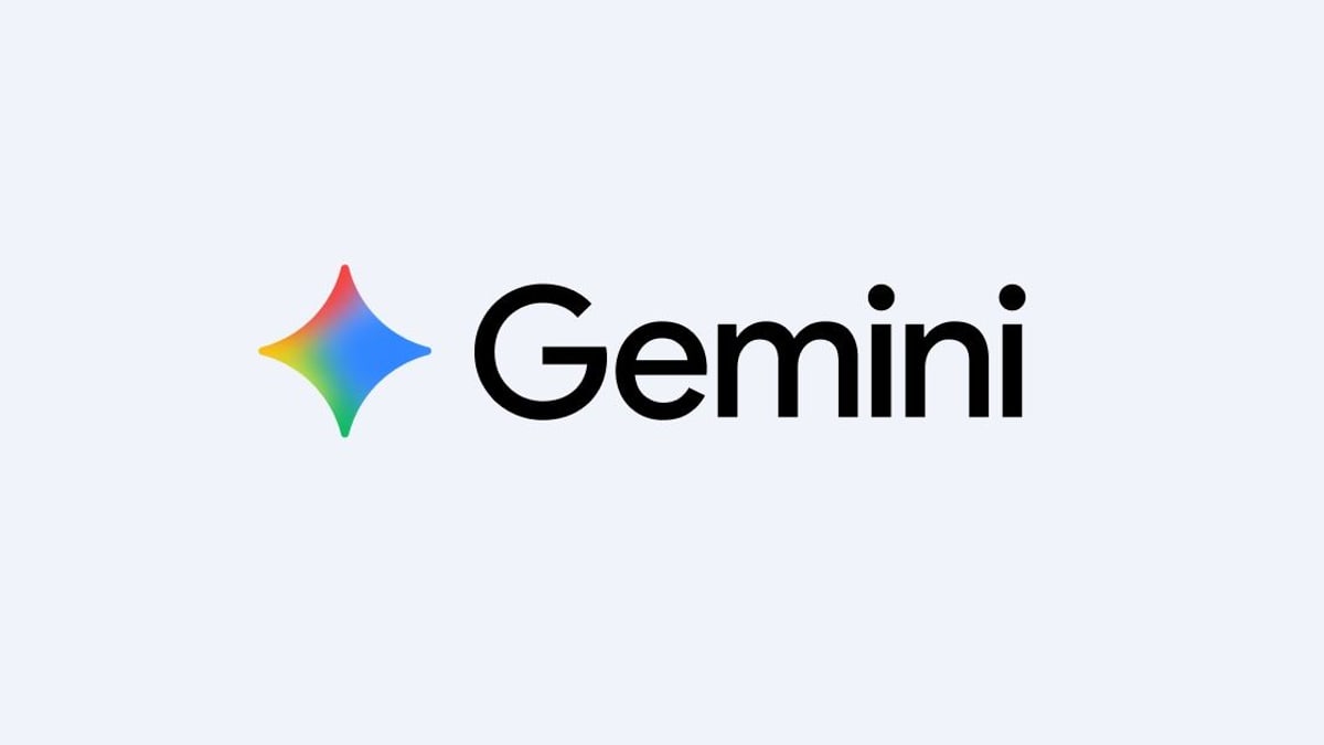 The Gemini logo, a four-pointed multicolored star beside the word Gemini, on a pale background