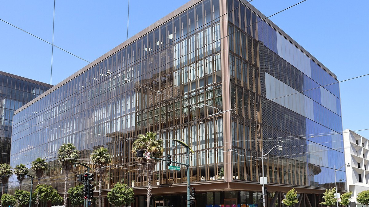 OpenAI headquarters building exterior at 1515 Third Street in San Francisco