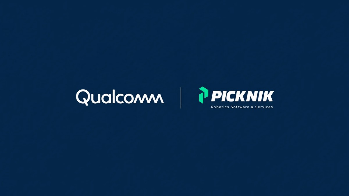 Qualcomm and PickNik branding used with coverage of the MoveIt acquisition agreement